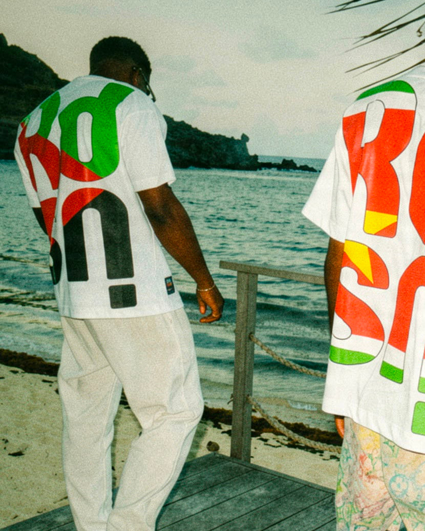 T-shirt Martinique MATINIK Rdsn. – photo lifestyle de la collection Héritage